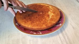 Вкусный лимонный пирог на скорую руку.