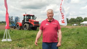 Демонстрационный показ агротехники  на полях ЗАО "Леонтьево"