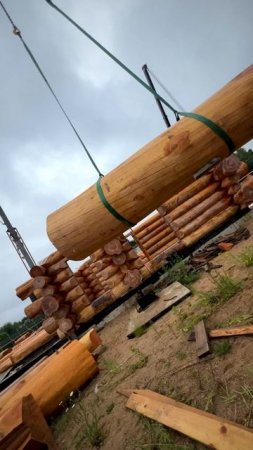 Строительство эксклюзивного дома Post&Beam