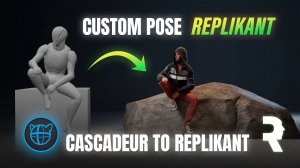 Создание кастомных поз в Cascadeur и перенос их в Replikant | Профессиональный рабочий процесс