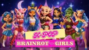СИГМА ГЕРЛ X БРЕЙНРОТ ДЕВУШКИ / K-POP (Балерина Каппучина x Шугар)