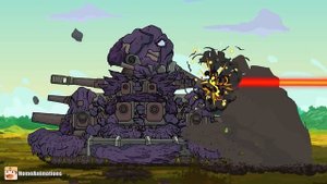 HomeAnimations – Мультики про танки  Призыв каменного KV-44 !