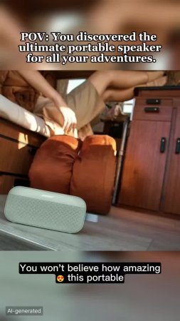 Take your music on the go with the Portable Bluetooth Speaker (2nd Gen). Delivers rich bass, crys...