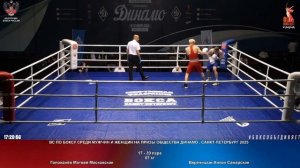 39 67 кг Голованёв Матвей Московская Вереницын Антон Самарская