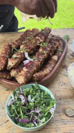 Готовлю вкусный и сочный люля-кебаб из курицы
