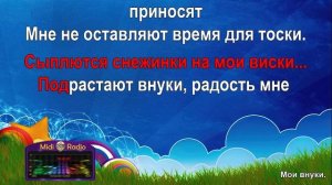Мои внуки (караоке)