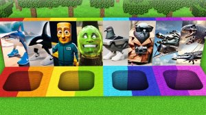 ЧТО ВНУТРИ ЭТИХ МУЛЬТИ ЯМ С BRAINROT ORCALERO ORCALA  SQUID GAME 3  LIN GANG MELON в Майнкрафт !