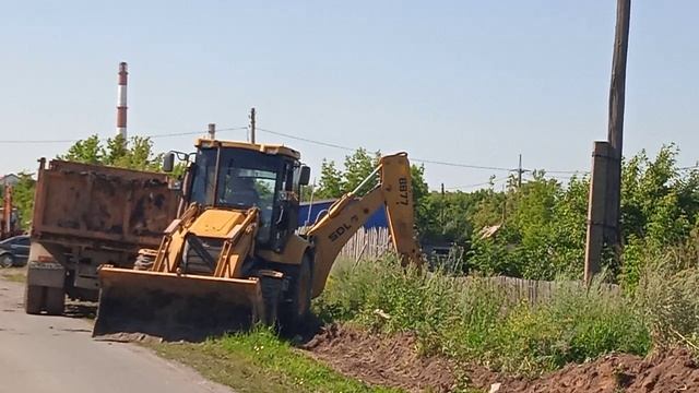 Обводной канал прочистили. Гай. Июнь 2025 года.