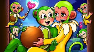 Шимпанзини Бананини ❤ ️подписка на Шимпанзиноне "Любовь под луной" ❤ ️ / Анимация "Спрунки"