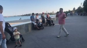 Евпатория: летний вечер возле моря...