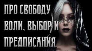 Про свободу воли, системные предписания, выбор 🤍 Дарья Корякина