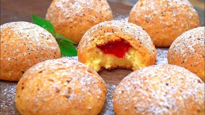 ДАЖЕ НЕ ВЕРИТСЯ, ЧТО ТАК ПРОСТО! ПОТРЯСАЮЩИЕ ТВОРОЖНЫЕ булочки КАК ПУХ
