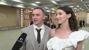 Две пары из Карелии заключили брак на всероссийском свадебном фестивале в Москве