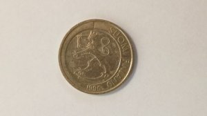 Финляндия, 1 марка 1995 г. Обзор