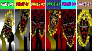 Incredibox Sprunki: Sprunki Фаза 40 против Фазы 41 против Фазы 42 против Фазы 43 против Фазы 44-45