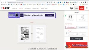 PDF faylni qismlarga ajratish