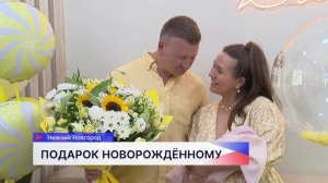 20 тысяч рублей стали вручать нижегородским семьям с 1 июля в качестве подарка новорождённым