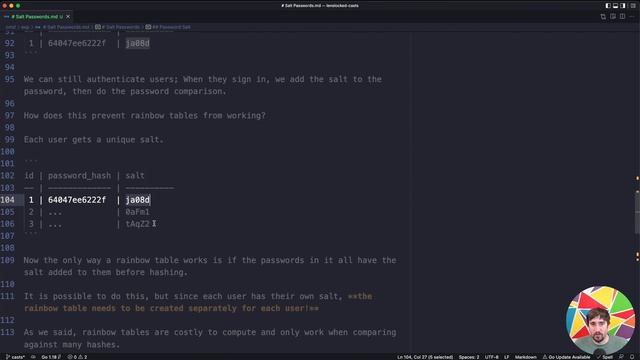 94 - Salt Passwords