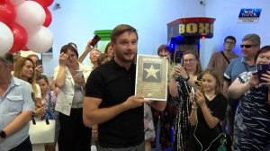В торговом центре «Красная площадь» заложена именная звезда актера Александра Метелкина