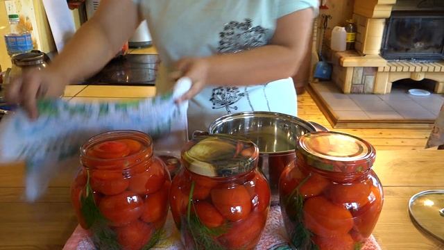 Весь СЕКРЕТ в Маринаде / Сладкие маринованные помидоры без стерилизации на зиму / Заготовки на зиму смотреть онлайн