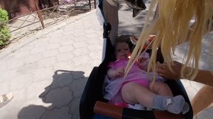 Кыргызстан Бишкек Панфиловский парк,цена на аттракционы и на мороженое