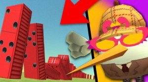😱ПОСТРОИЛ ГИГАНТСКОЕ ДОМИНО В ЧИКЕН ГАН!