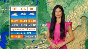 Прогноз погоды на 11 июля в Новосибирске