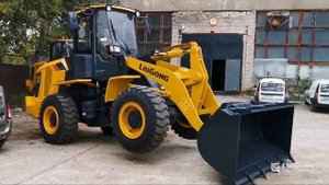 Квик-каплер механический и гидравлический  - фронтальный погрузчик Liugong 835H. АиСТ. Liugong43.ru.