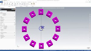 Обучение Mastercam. Урок 3- Заготовка, массивы, перемещение к нулю