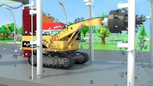 Шоу строительной техники для детей Роудхеадер и другие машины в работе! 🚛👷