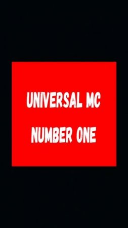 Universal MC😎
VK: https://vk.com/universal_mc_official 
Telegram: https://t.me/universa1denis