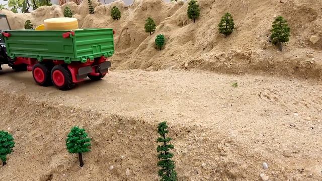 Как спасти застрявший грузовик - Работа спецтехники для малышей