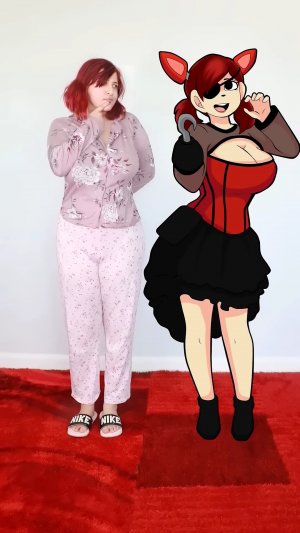 🍕 Фокси 2D VS 3D 🍑😉👍🚀👇
