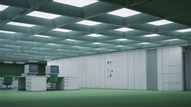 Dark Dystopian Severance Soundscape for Sleep, Study, Meditation, Relaxation & Brown Noise Immersion