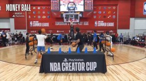 Джессер против Фейза Рага в игре PlayStation NBA Creator Cup - "Денежный мяч"