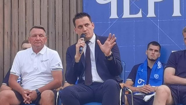 ФК " Черноморец" встреча с болельщиками