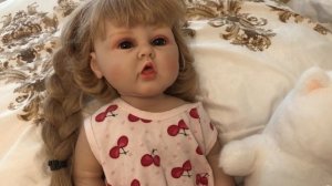 РЕБОРН МАРУСЕЧКА ЗАИГРАЛАСЬ С КОТИКОМ ПУХЛЯШИКОМ И УСНУЛА