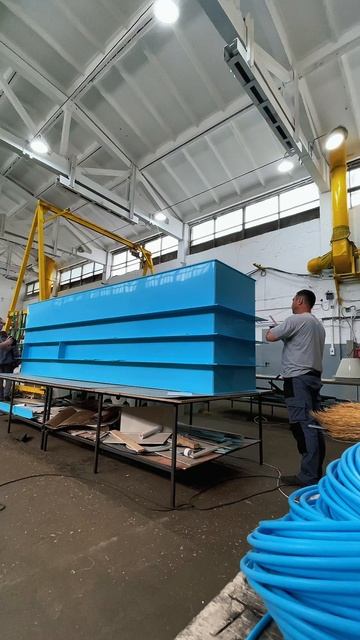 Емкость из полипропилена на 4м³ смотреть онлайн