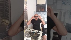 Распаковка Очков в стиле "Риддик" с Озона.
