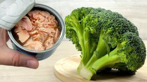 У вас дома есть брокколи и консервированный тунец? 😋Рецепт вкусно и просто