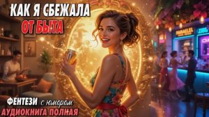 КАК Я СБЕЖАЛА ОТ БЫТА. БЫТОВОЕ ФЭНТЕЗИ. АУДИОКНИГА ПОЛНАЯ.