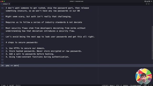 90 - Steps for Securing Passwords