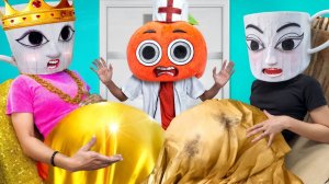 Богатая Балерина Каппуцина беременная vs Бедная Эспрессона Синьора беременная | Итальянский Brain