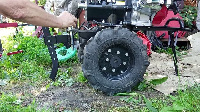 развесовка дискового 3-х скоростного легкого мотоблока