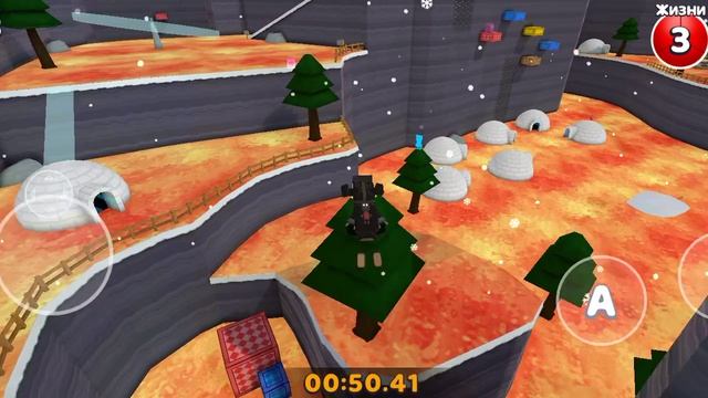 Прохожу миссию Тристопио ,,Пол это лава в Снежной Долине"