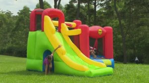 Надувной батут Happy Hop "Игровой центр 6в1" арт. 9060