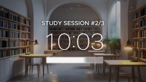 ⏱️ 30/10 Pomodoro Timer + Alarm | 2 Hours | No Music