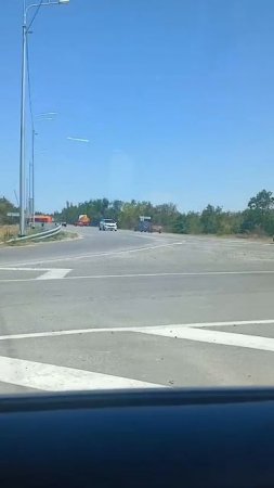 В Волгодонске КАМАЗ опрокинулся на Романовском шоссе.