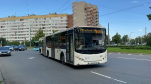 "Гармошка по 130!" Автобус Volgabus-6271.00 №5423 по маршруту №130, июль 2025 года