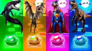 КОМАНДА ДИНОЗАВРОВ в мультике про динозавров 137 серия | МУЛЬТФИЛЬМЫ ДИНОЗАВРЫ в Tiles Hop